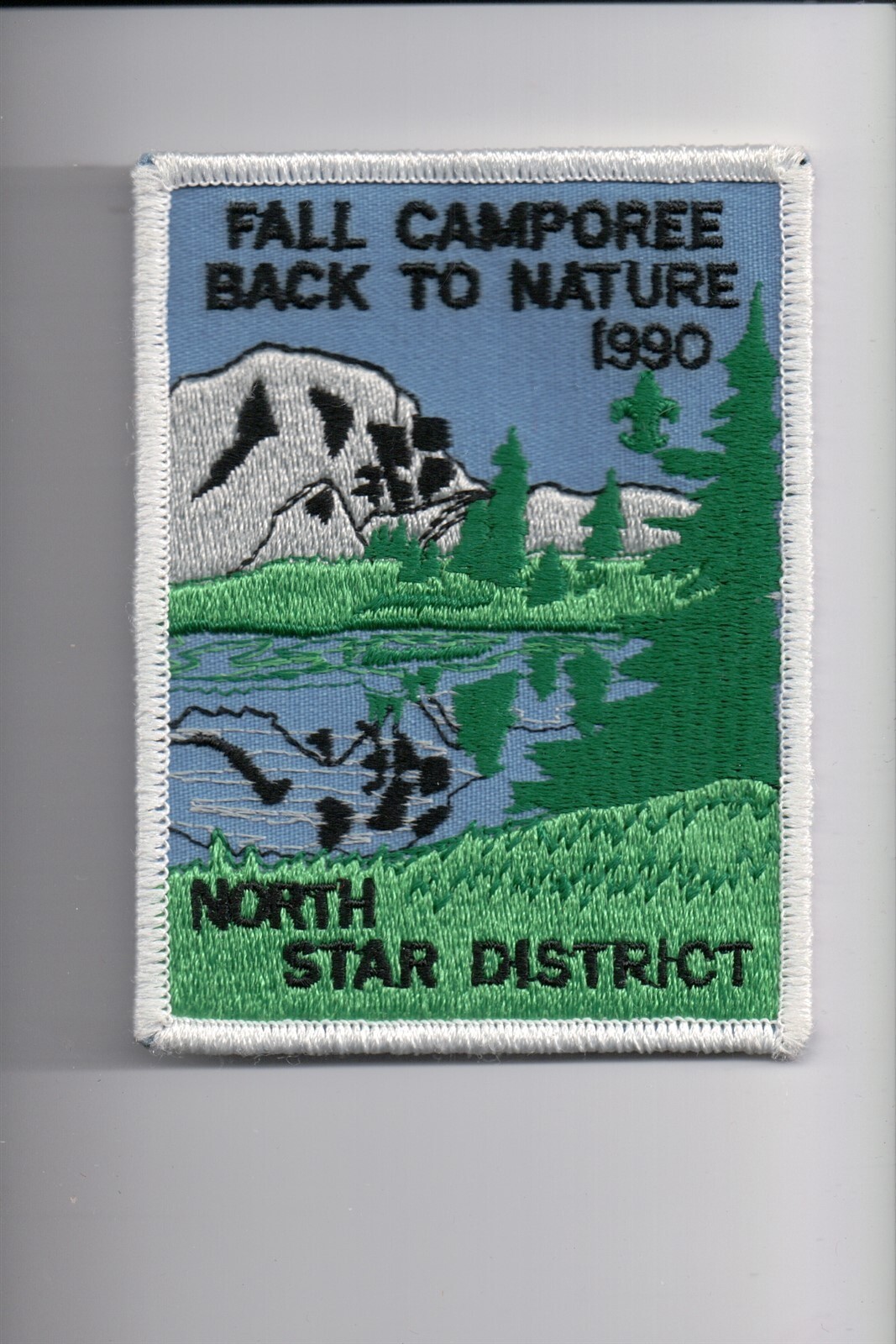 1990 North Star District Fall Camporee Back To Nature patch