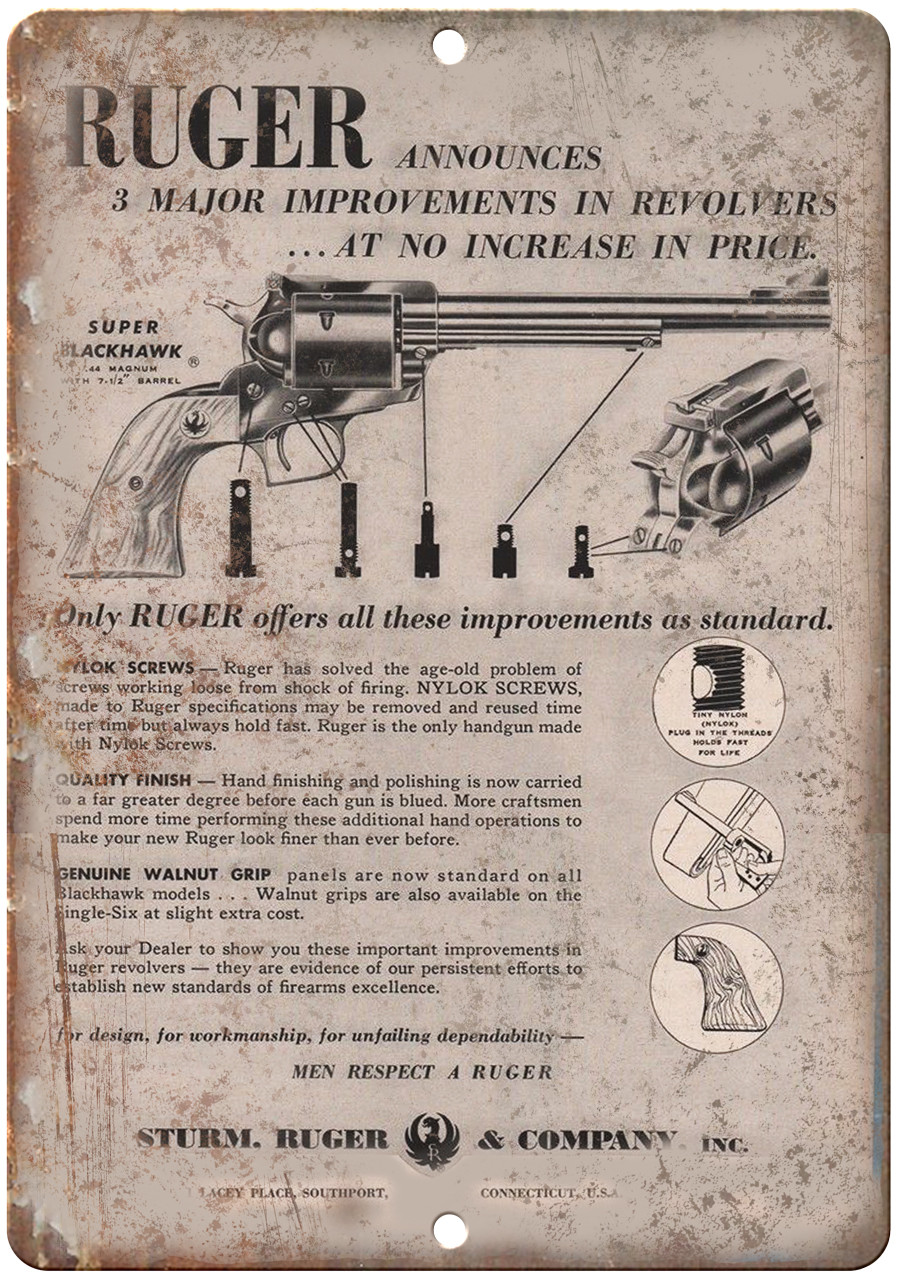 Ruger Super Blackhawk Revolver 12