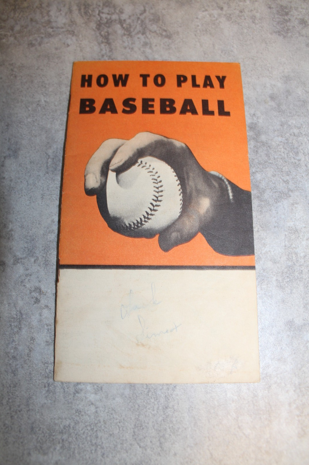 ANTIQUE HIRES ROOT BEER 1958 HOW TO PLAY BASEBALL BOOKLET
