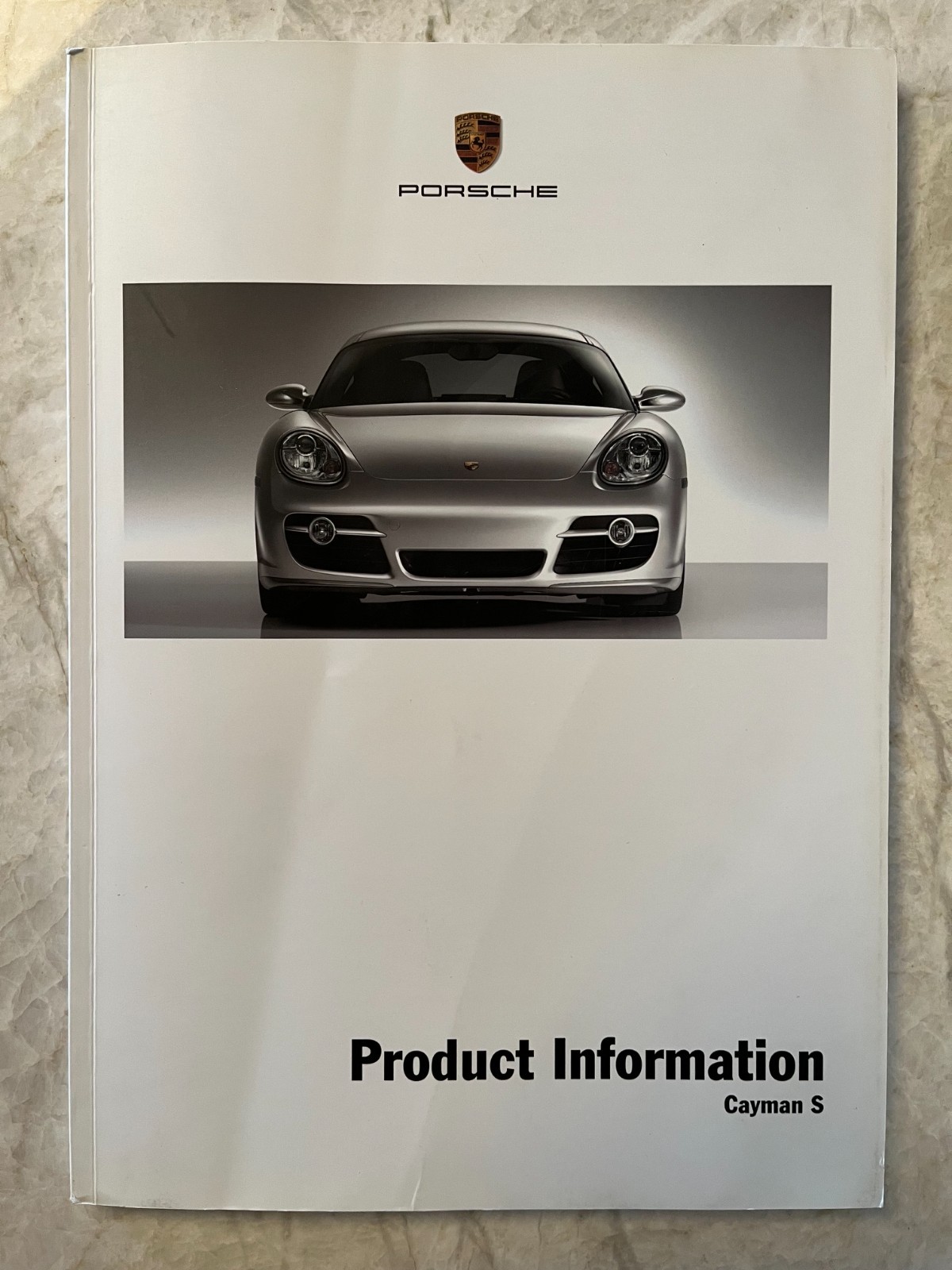 PORSCHE CAYMAN S PRODUCT INFO MANUAL BROCHURE 2006 - 2008 USA EDITION