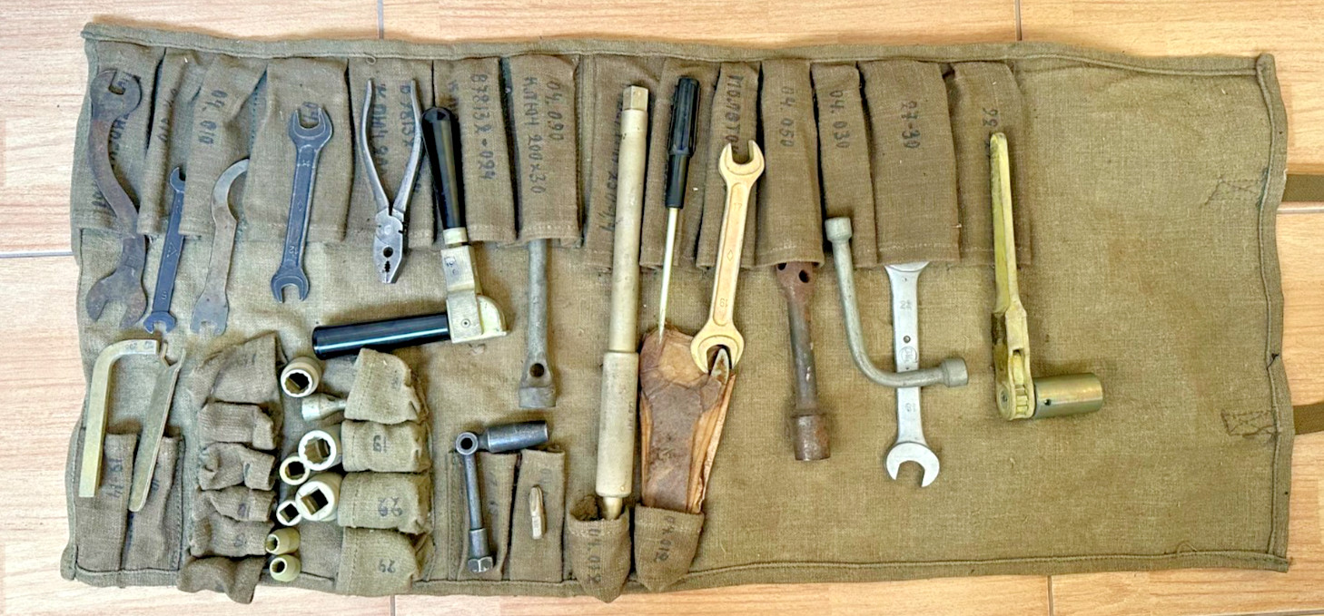Tools wrench from the T-72 tank RU wrench