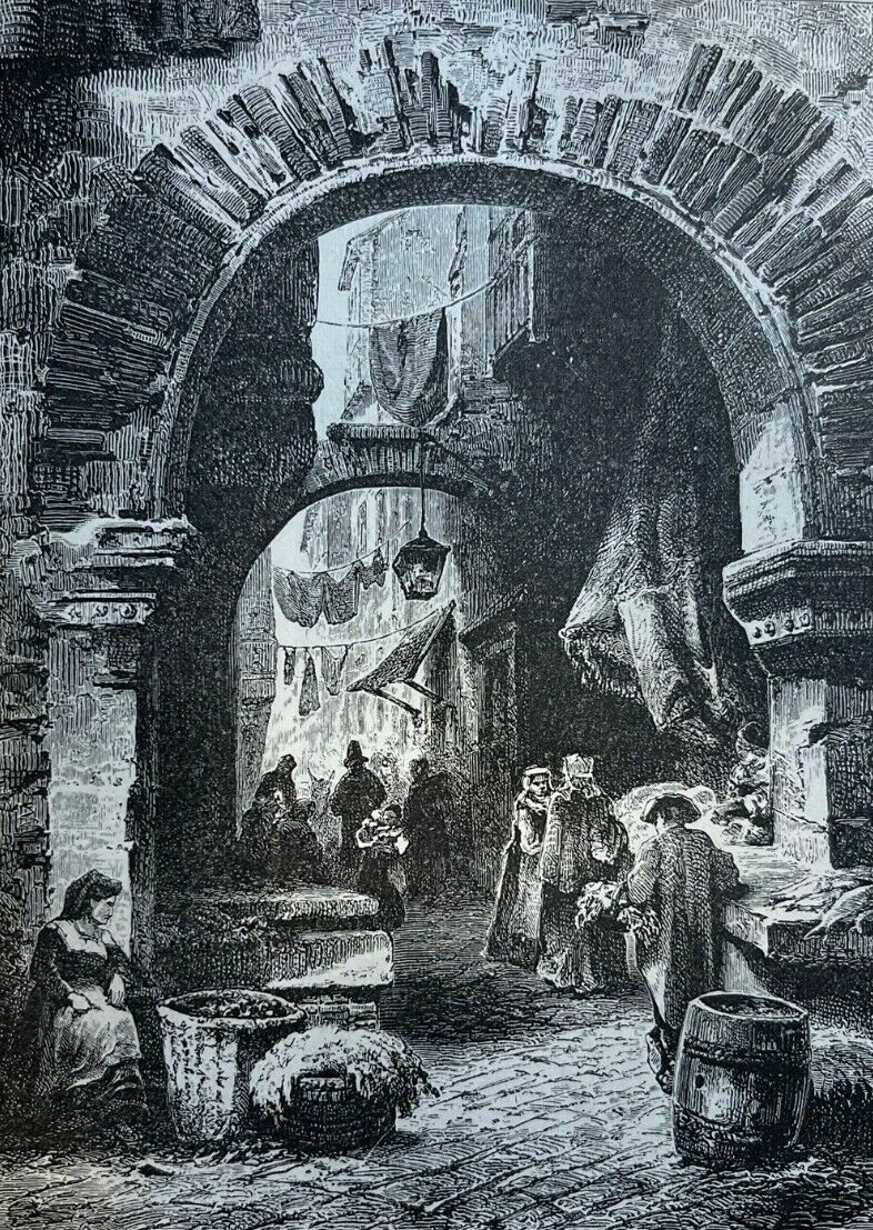 1876 Pictures of Rome Italy illustrated
