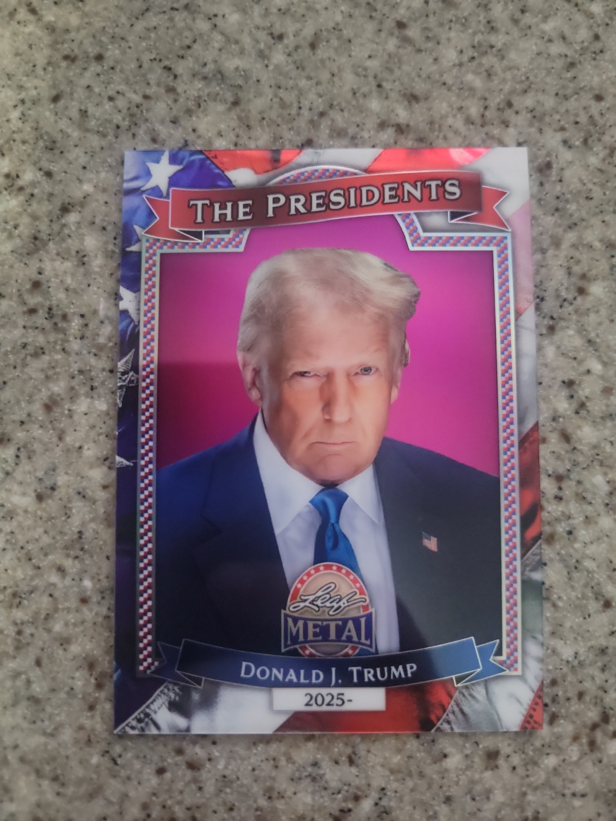 2026 Leaf Presidents’ Day Multisport The President’s Donald Trump SP #1/7