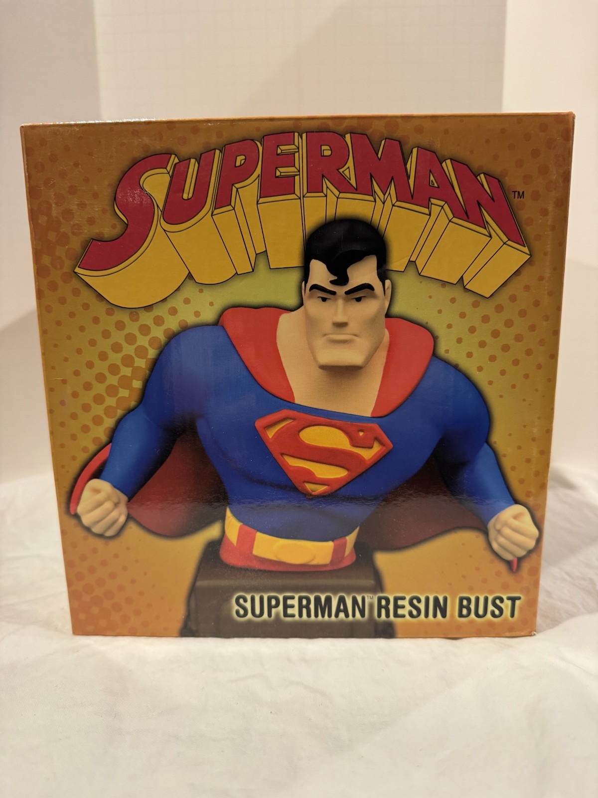 DC COMICS Diamond Select Limited Edition SUPERMAN Resin BUST #0911/3000