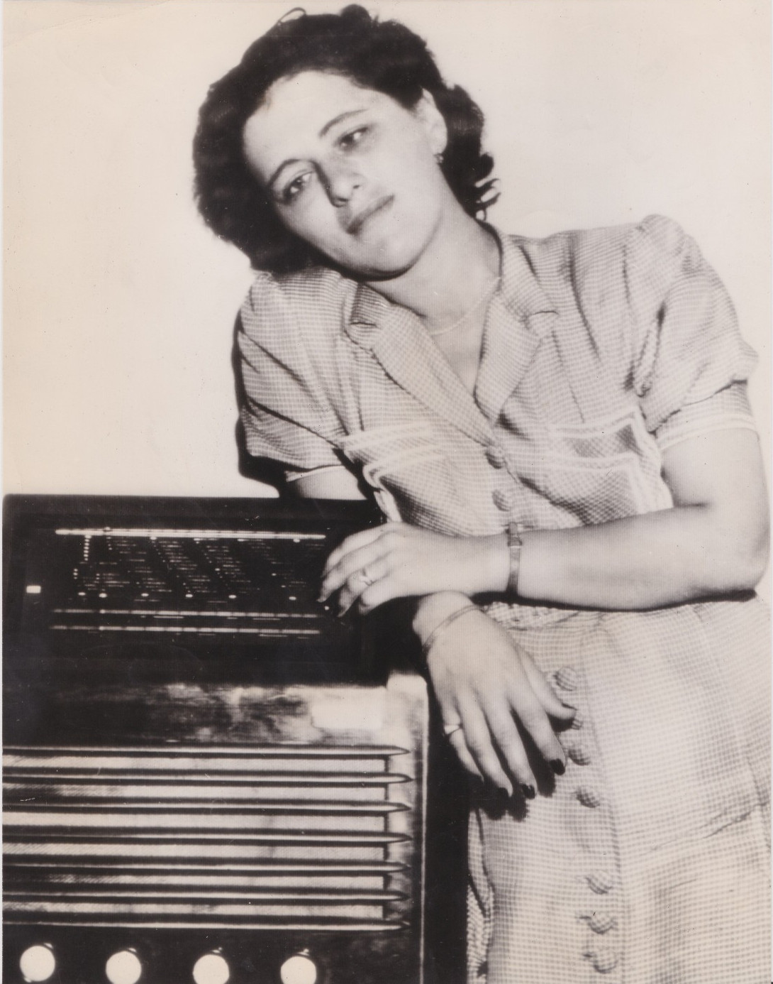 1945 Press Photo WWII War Criminal Rita Zucca, the 