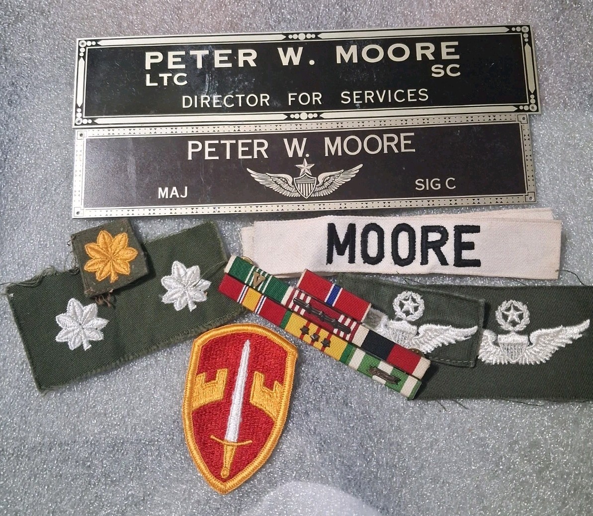 Named US ARMY Vietnam 1966-71 Misc Military Lot, SEE PICTURES, VIETNAM WAR