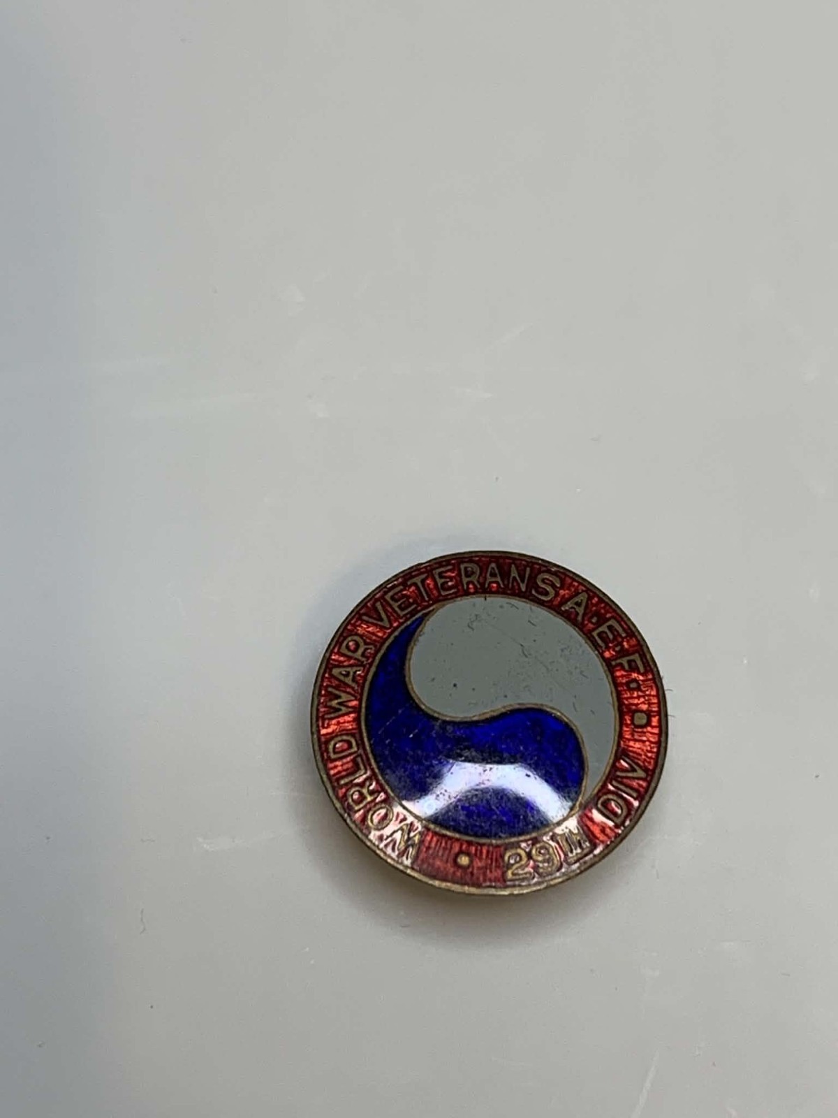 Original WW1 US Army 29th Division Veteran's Pin