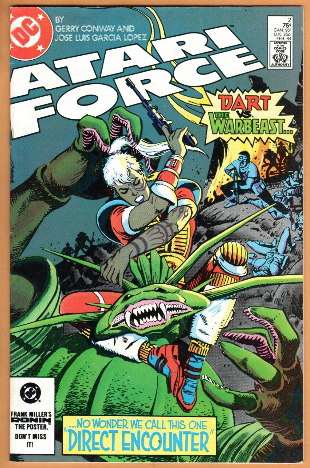 Atari Force #2, Near Mint Minus Condition
