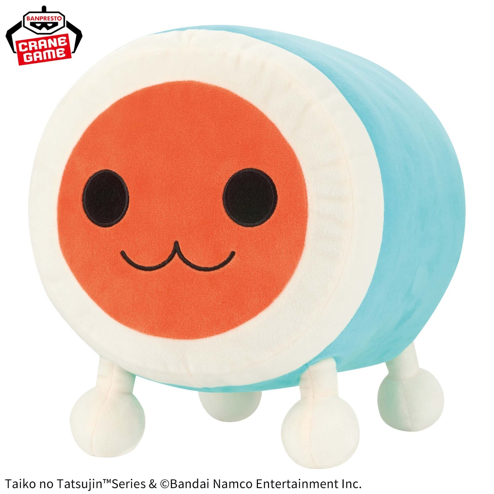 BANPRESTO original Taiko no Tatsujin Plush Stuffed Doll Wada Don japan inport