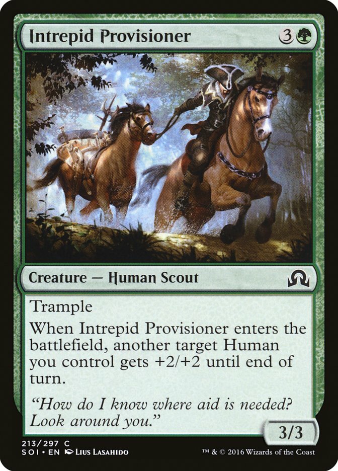 MTG Shadows over Innistrad Intrepid Provisioner Near Mint English Magic 🧙🏽32