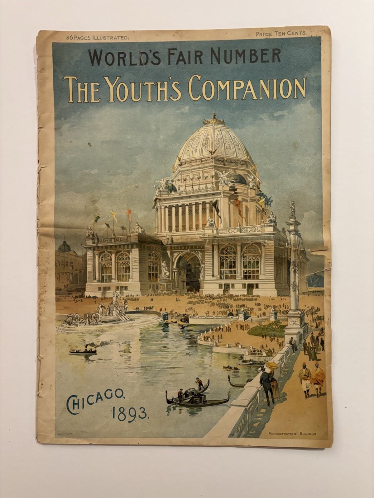 1893 Chicago World Fair: The Youth’s Companion Magazine Colombian Exposition