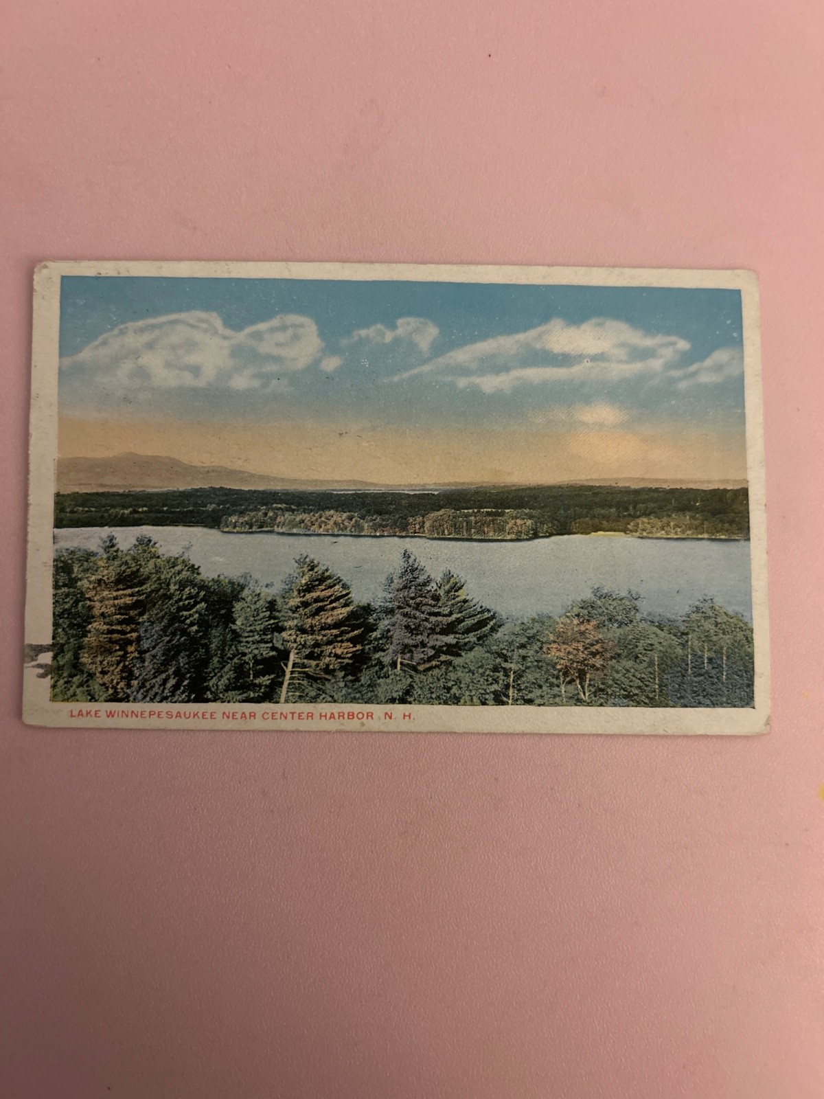 1920 lake Winnepesaukee, near center harbor, NH