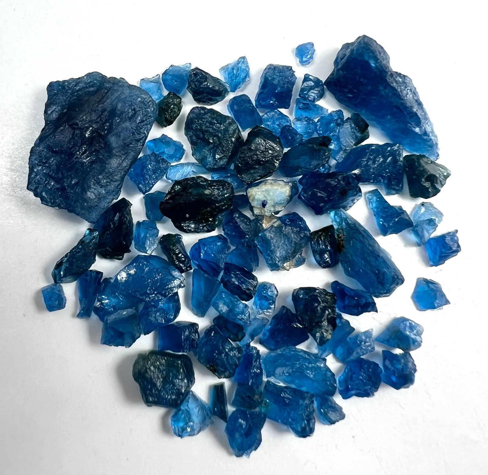 38 CT Afghanite Lot From Badakhshan Afghanistan ZL3