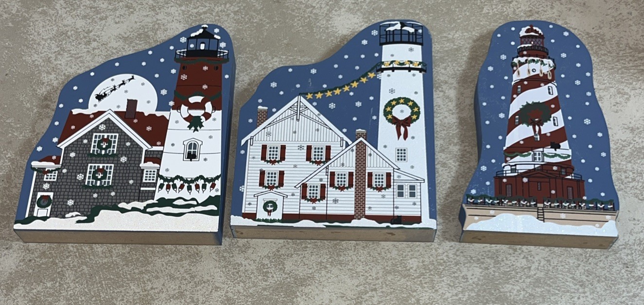 The Cat’s Meow Lighthouse Christmas 2001 Nauset Beach Fenwick Island White Shoal