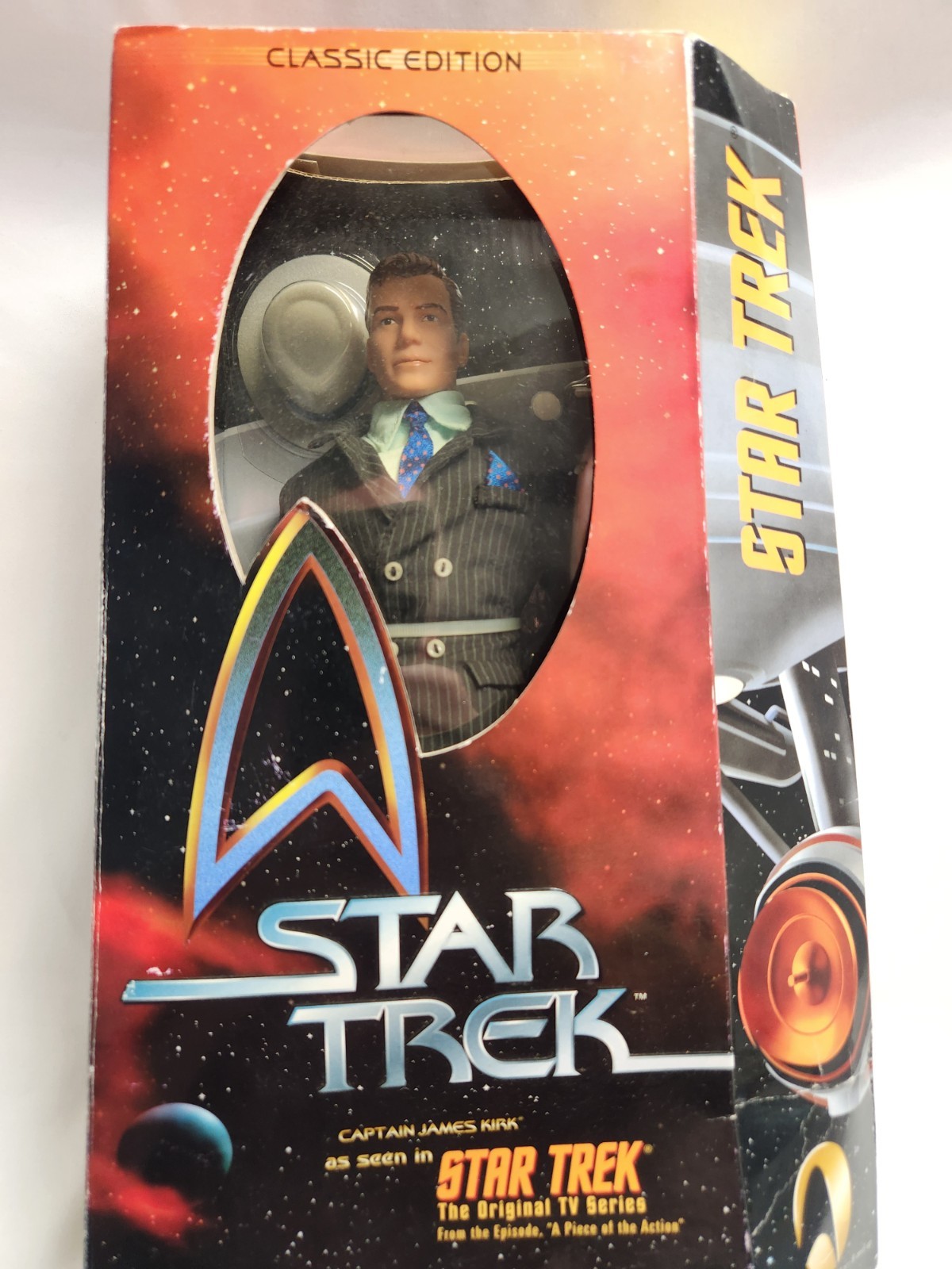 1999 Playmates Star Trek Classic A Piece of the Action Captain Kirk in Gangster