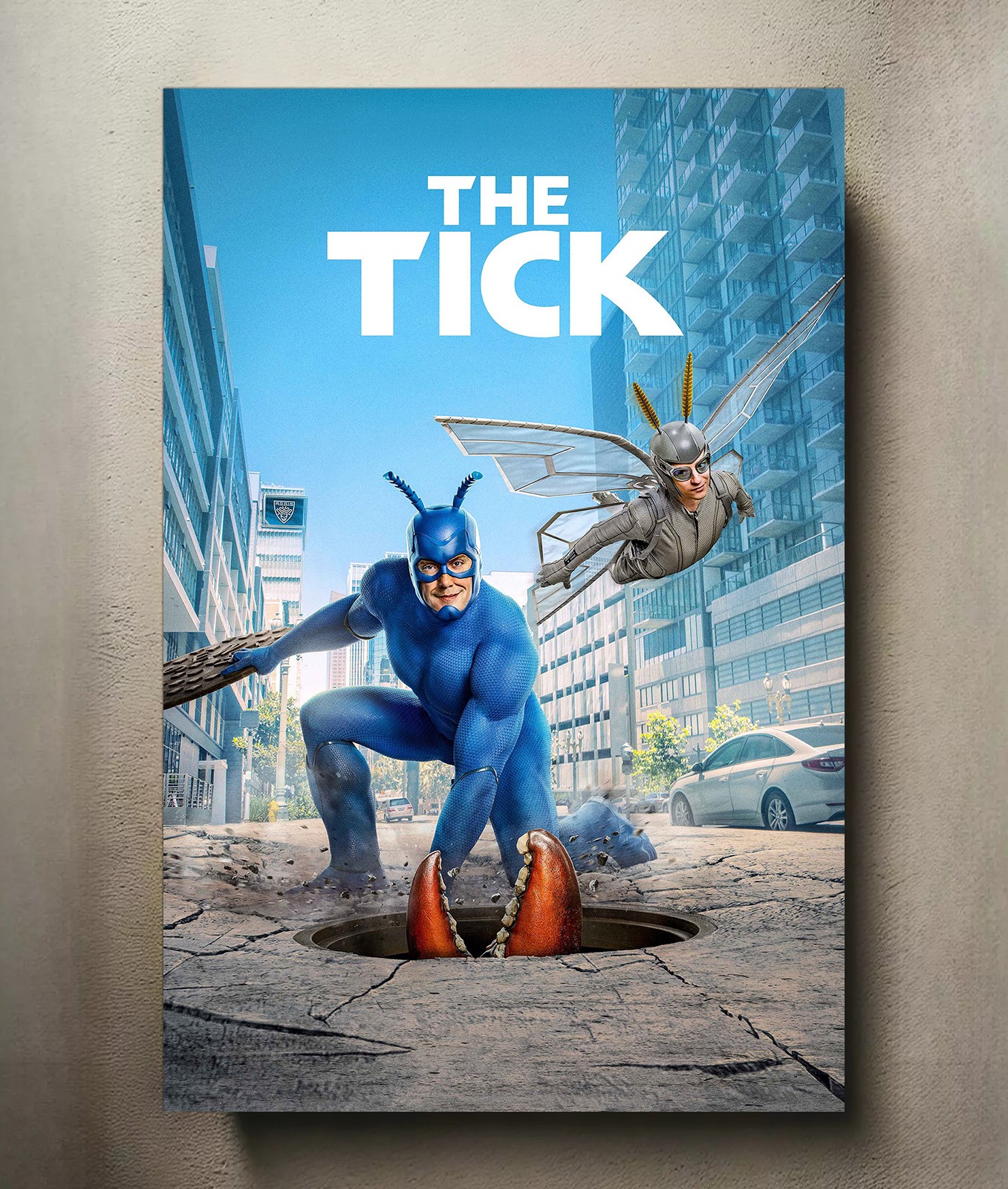 The Tick 8x12 Metal TV Show Poster Sign