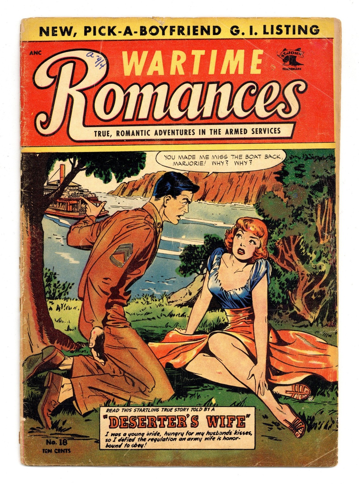 Wartime Romances #18 GD+ 2.5 1953