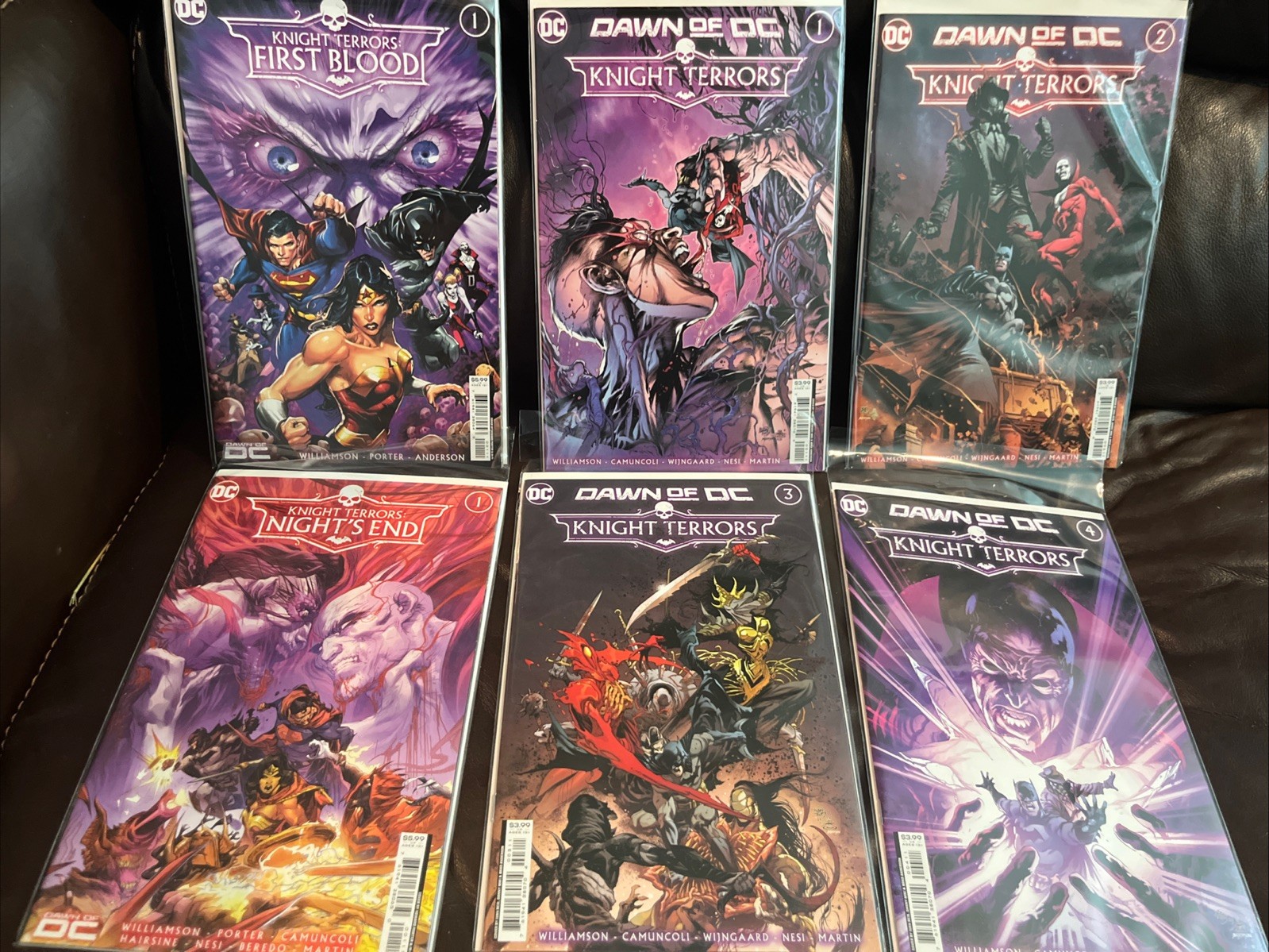 DC Knight Terrors Complete Set w/ Tie-Ins and Variants 63 Comic Lot NM+ 2023