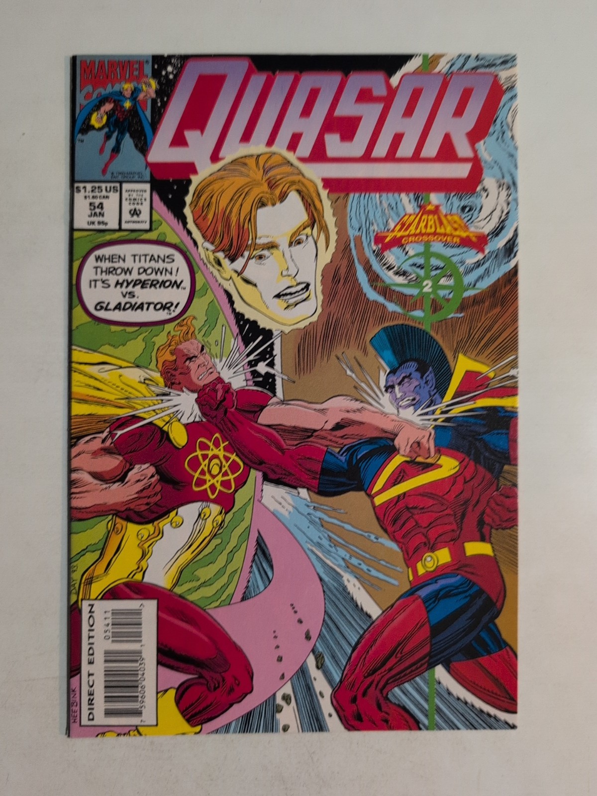Quasar #54 Marvel Comics 1993 Wendell Vaughn Cosmic Comic Book