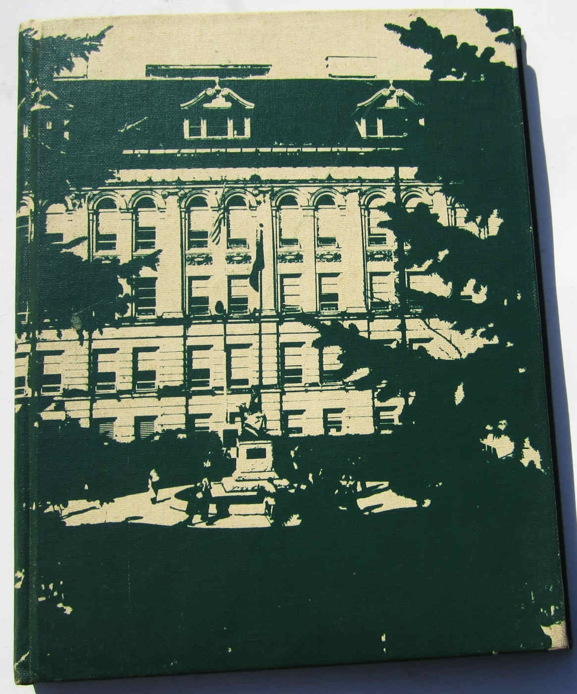 1971 Manchester NH Central High School Yearbook Aglaia Few Signatures Vintage