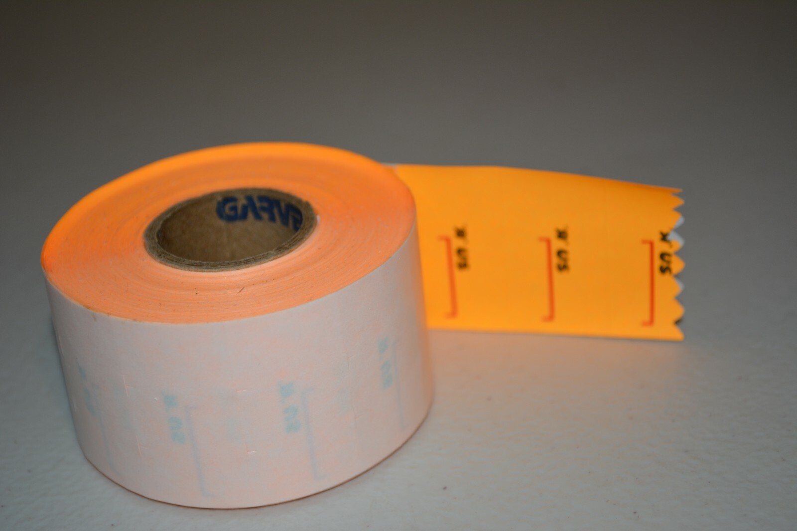 Vintage Toys R Us Price Gun Orange Stickers Tags 1 Rolls Unused Rare Garvey