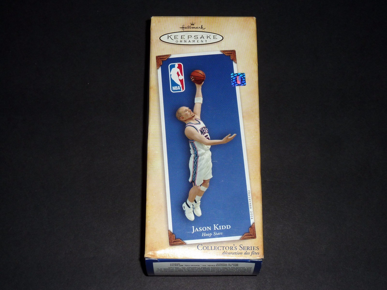 Hallmark Keepsake - Hoop Stars Collector Series - Jason Kidd - 2004 - EUC