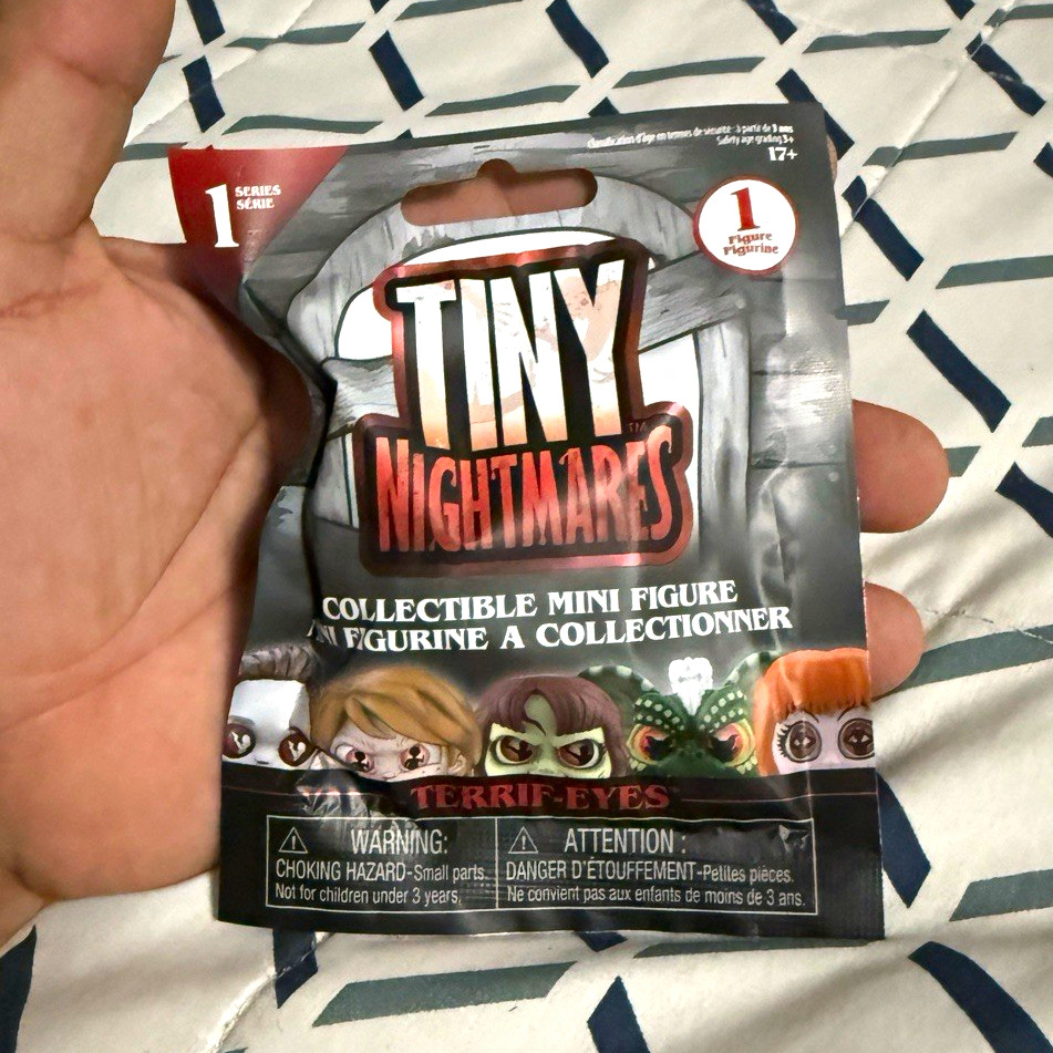 Just Play Tiny Nightmares Terrif-Eyes Series 1 Mini Figure 