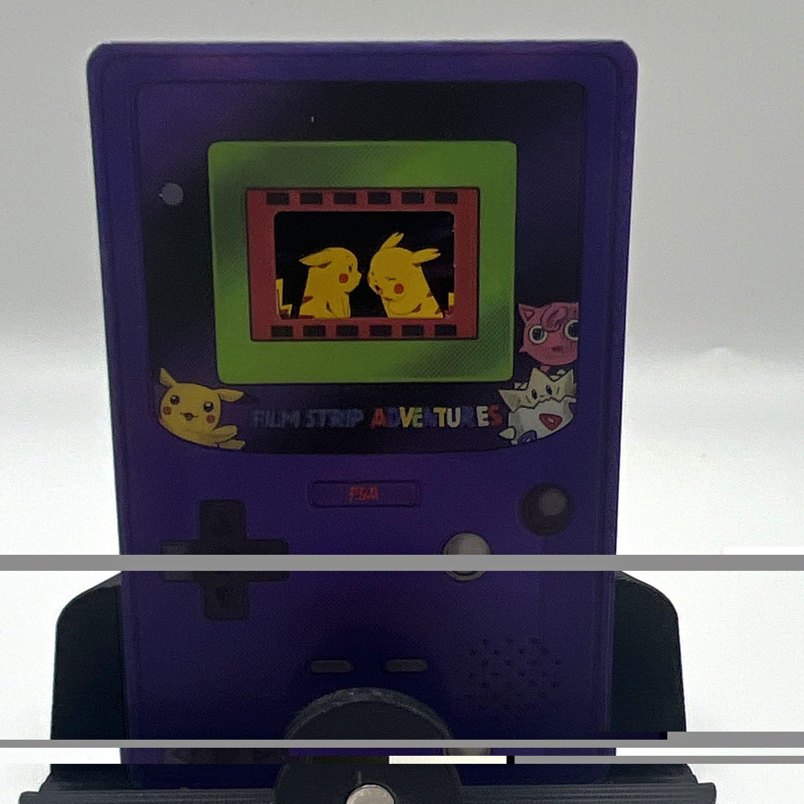 FSA Pokémon authentic theater used film cell. Pikachu slap battle