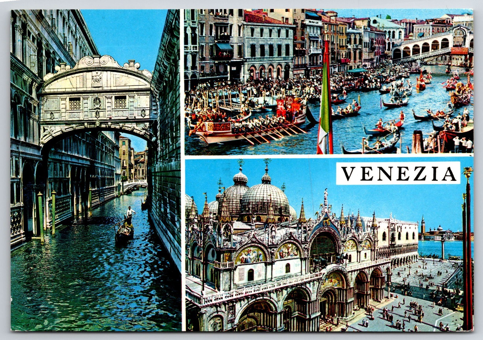 Postcard Venezia Italy Venice Continental Post Card