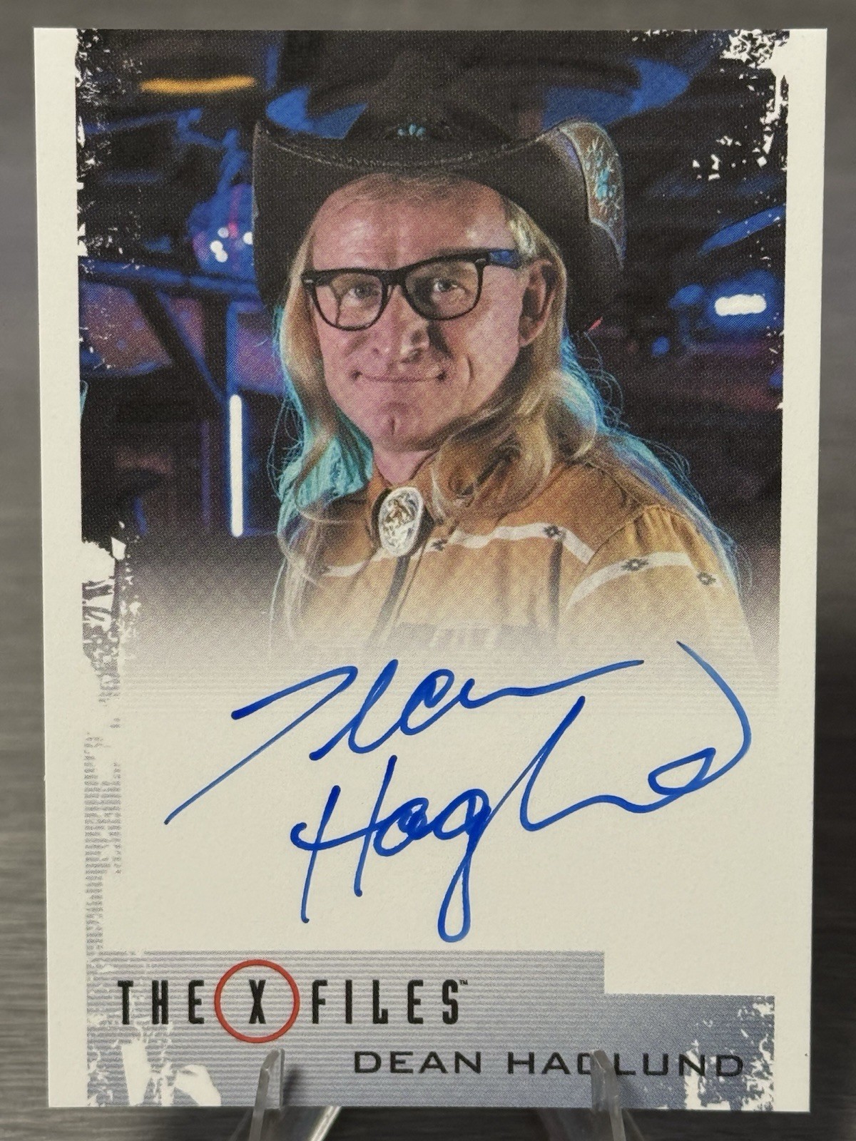 🎬DEAN HAGLUND as RINGO The X Files Seasons 10/11 Archive Box ON-CARD AUTO🎬