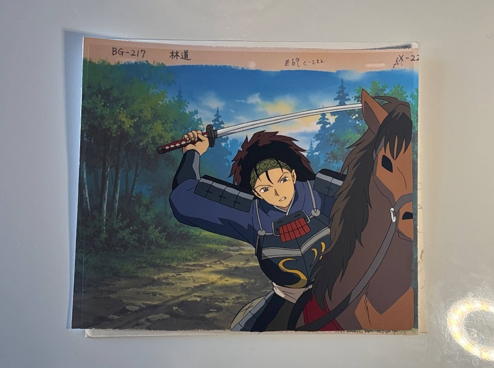 SENGOKU BASARA  Anime Vintage Production Art Animation Cels Japan 1