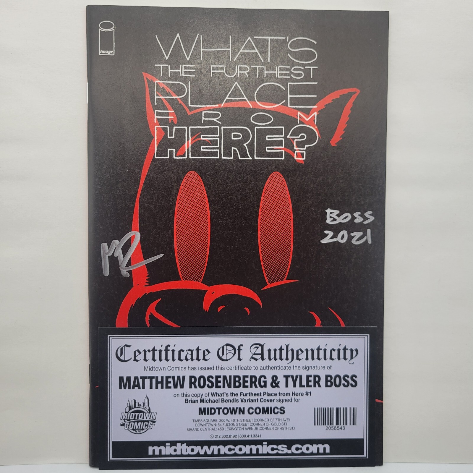 Whats The Furthest Place From Here #1 Signed By Matthew Rosenberg & Tyler Boss