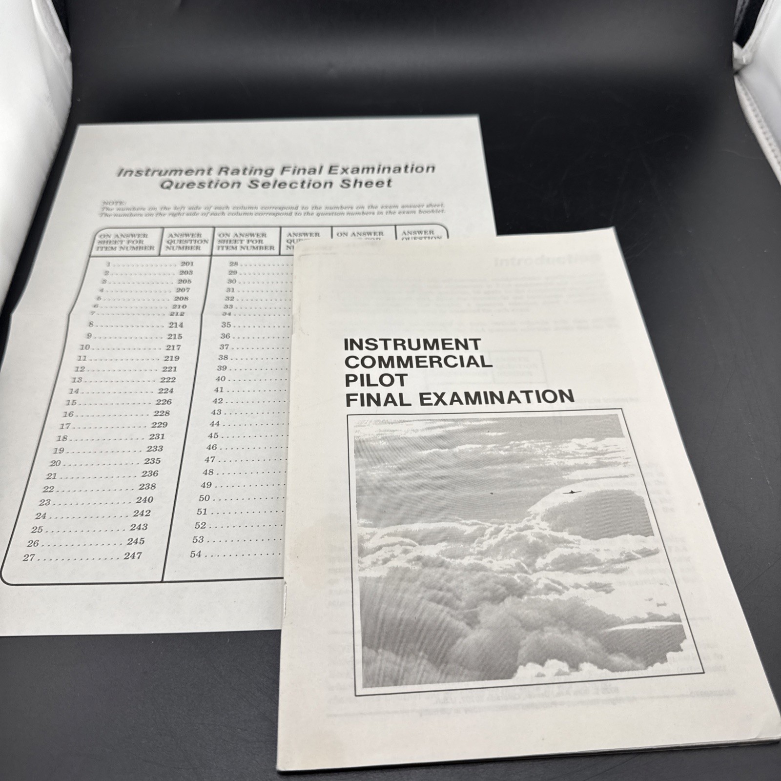 Jeppesen Sanderson Commercial Pilot Final Exam Booklet 1979 Aviation Memorabilia