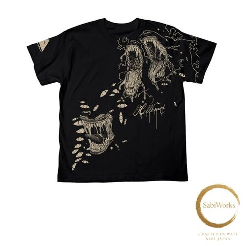 New HELLSING Hellhound T-shirt Black Size: M