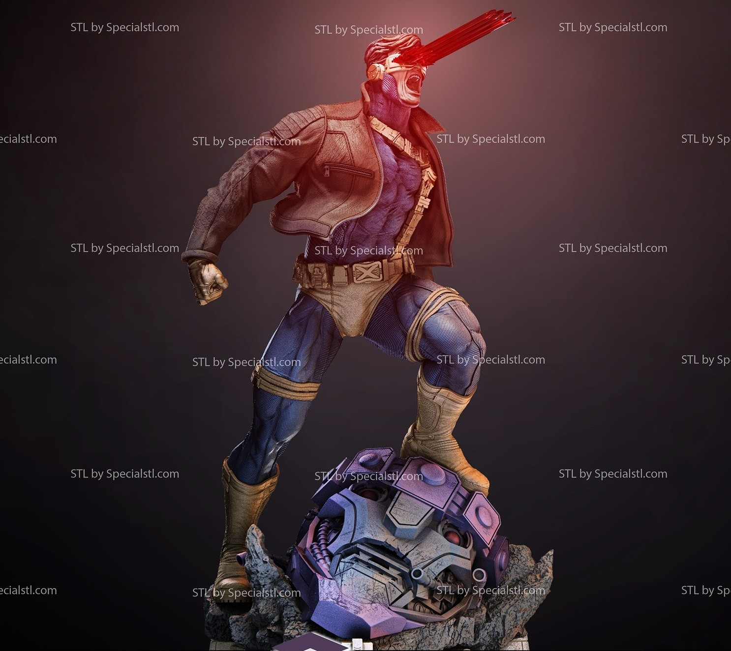Cyclops X-men Marvel Comics 8-inch-tall model kit unassembled unpainted