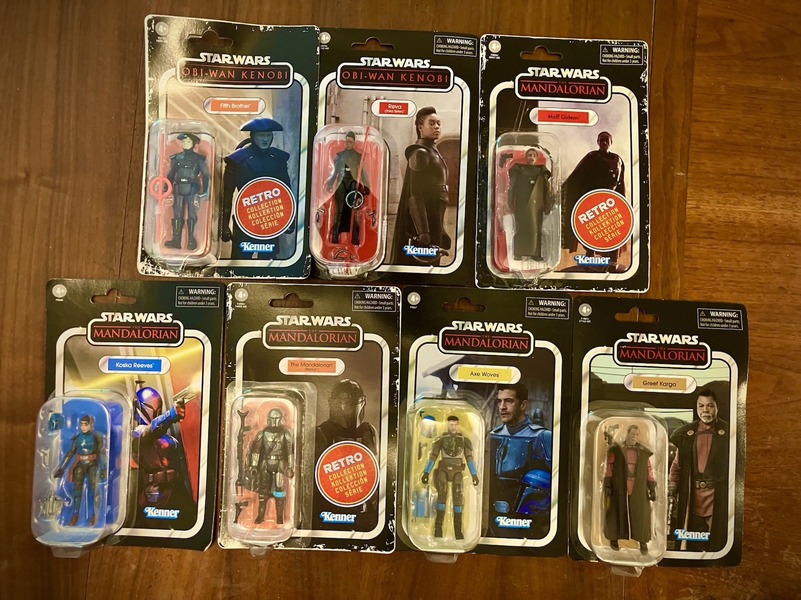 7 Star Wars ‘Retro’ & ‘Vintage Collection’ Mandalorians Inquisitors Karga 