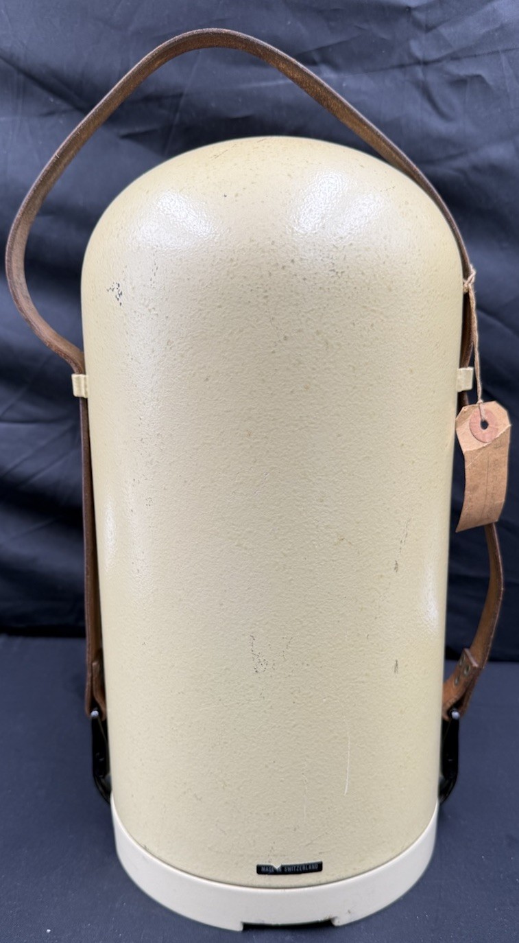 Vintage Wild HEERBRUGG Switzerland M11-59758 Microscope w/ Bullet Case