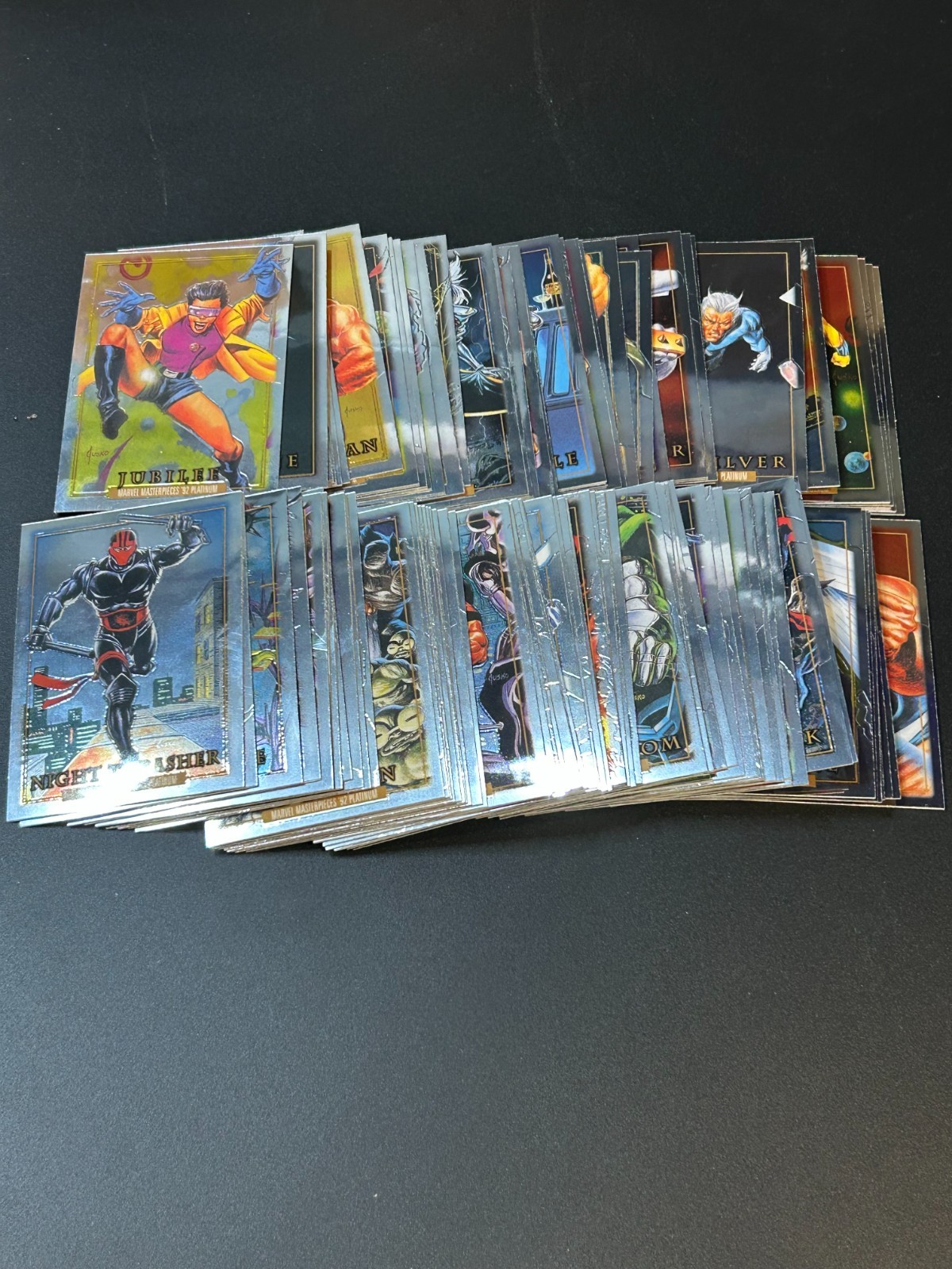 2024 Marvel Masterpieces Platinum 92' Complete Set (No Error Cards)