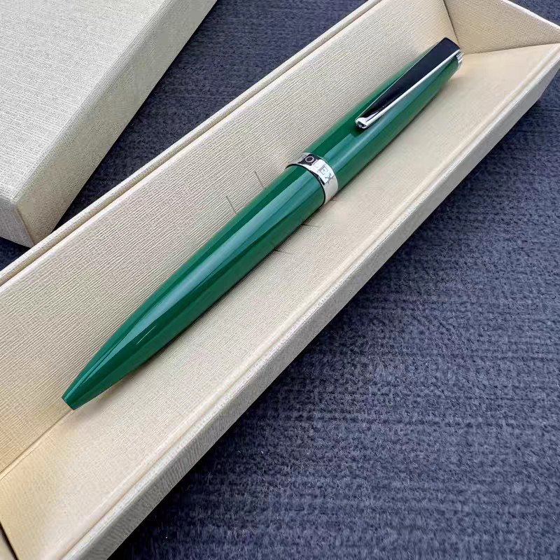 Rolex Emerald Green Twist Ballpoint Pen New with Box VIP Gift