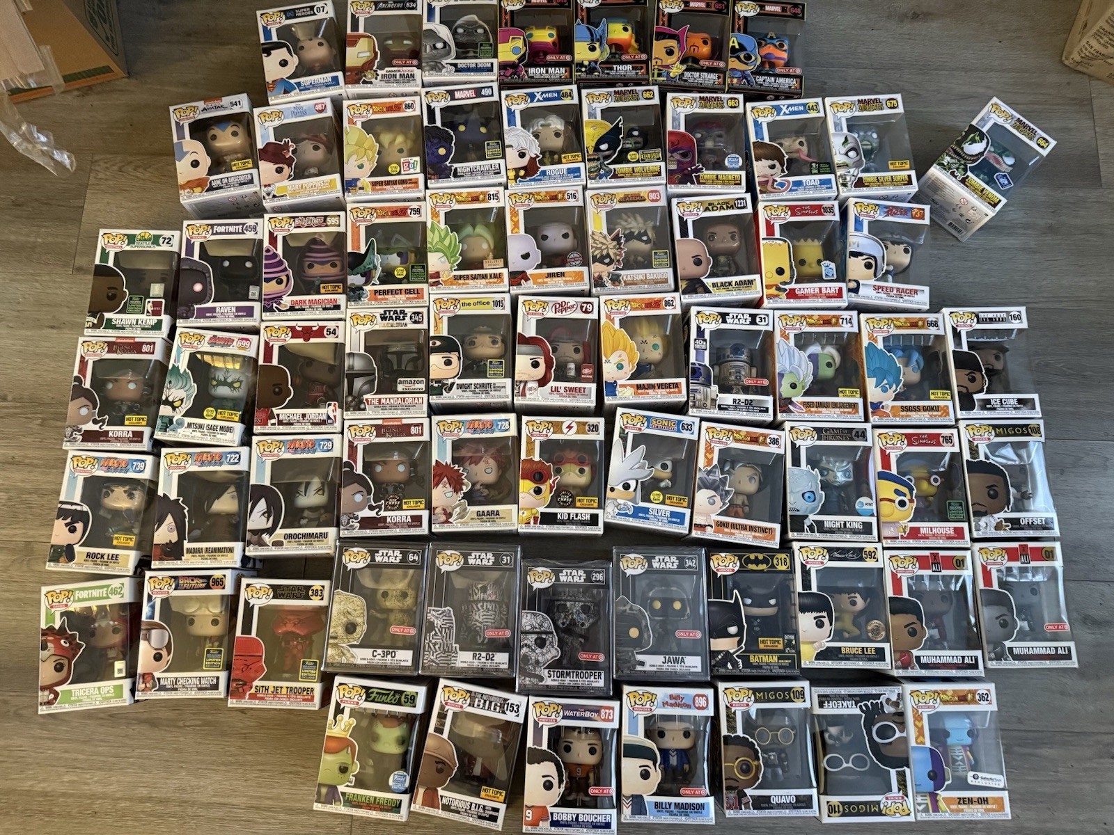 Funko Pop Exclusive Boxed Vinyl Mixed Lot rare