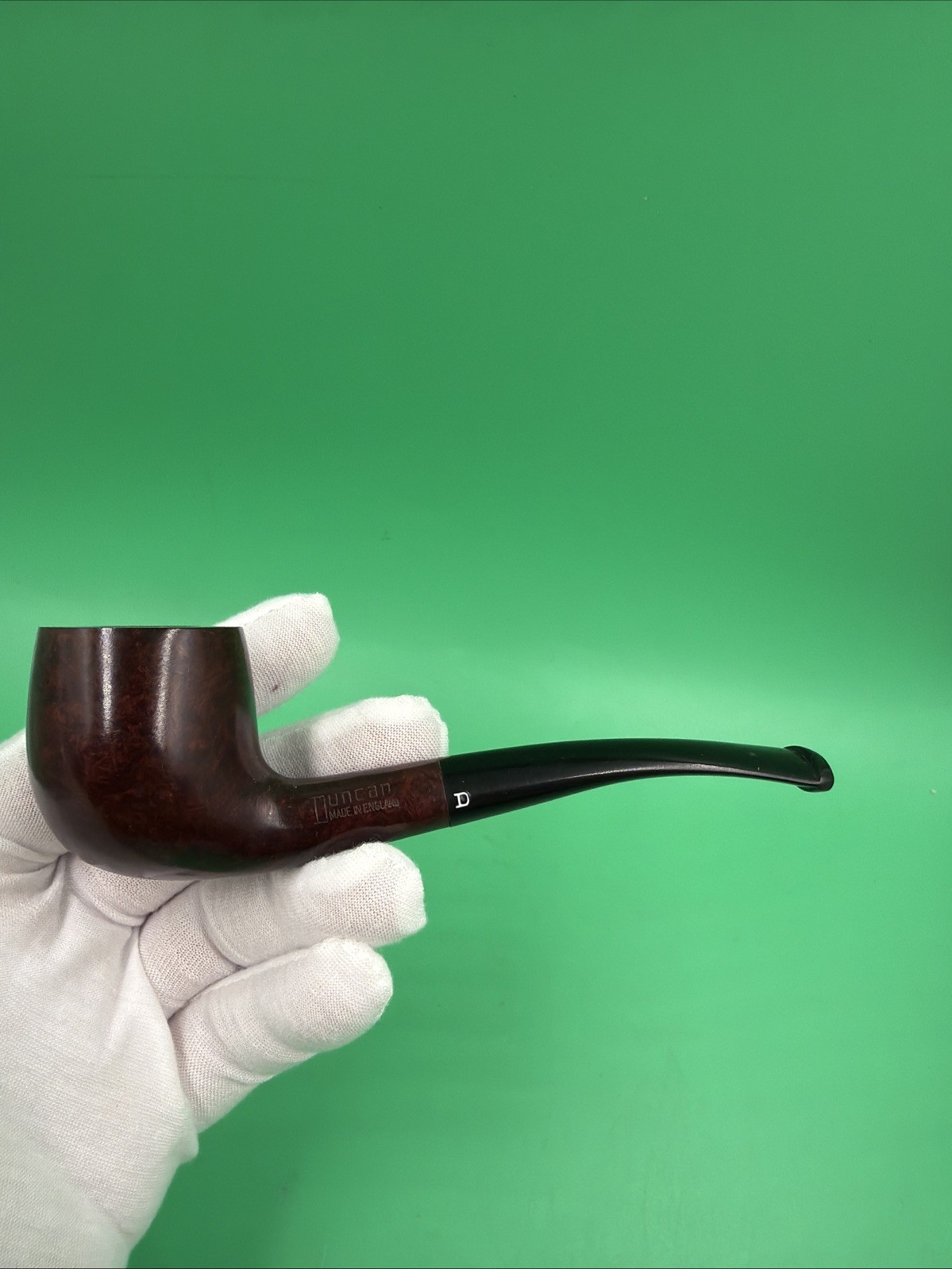 Vintage NOS Collectible Duncan Made In England Smoking Pipe Unused Real Briar