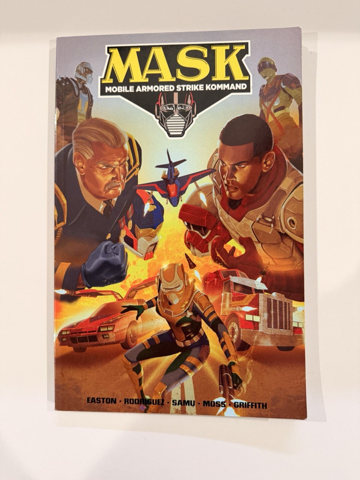 M.A.S.K Mobile Armored Strike Kommand, Rise Of Venom Vol 2-GN TPB-IDW *OOP RARE*