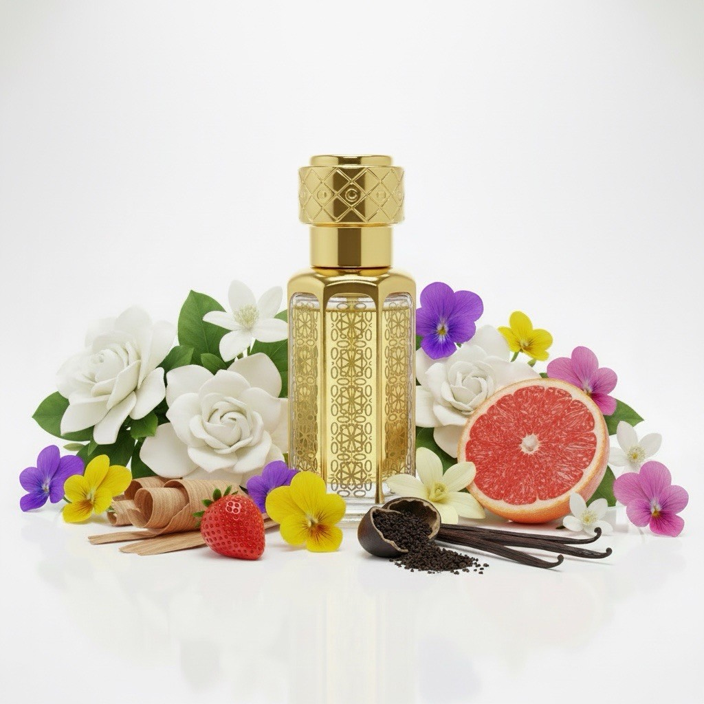 Al-Dunya | White Amethyst Concentrated Perfume Oil | 6ml Luxury Artisan Gift Set