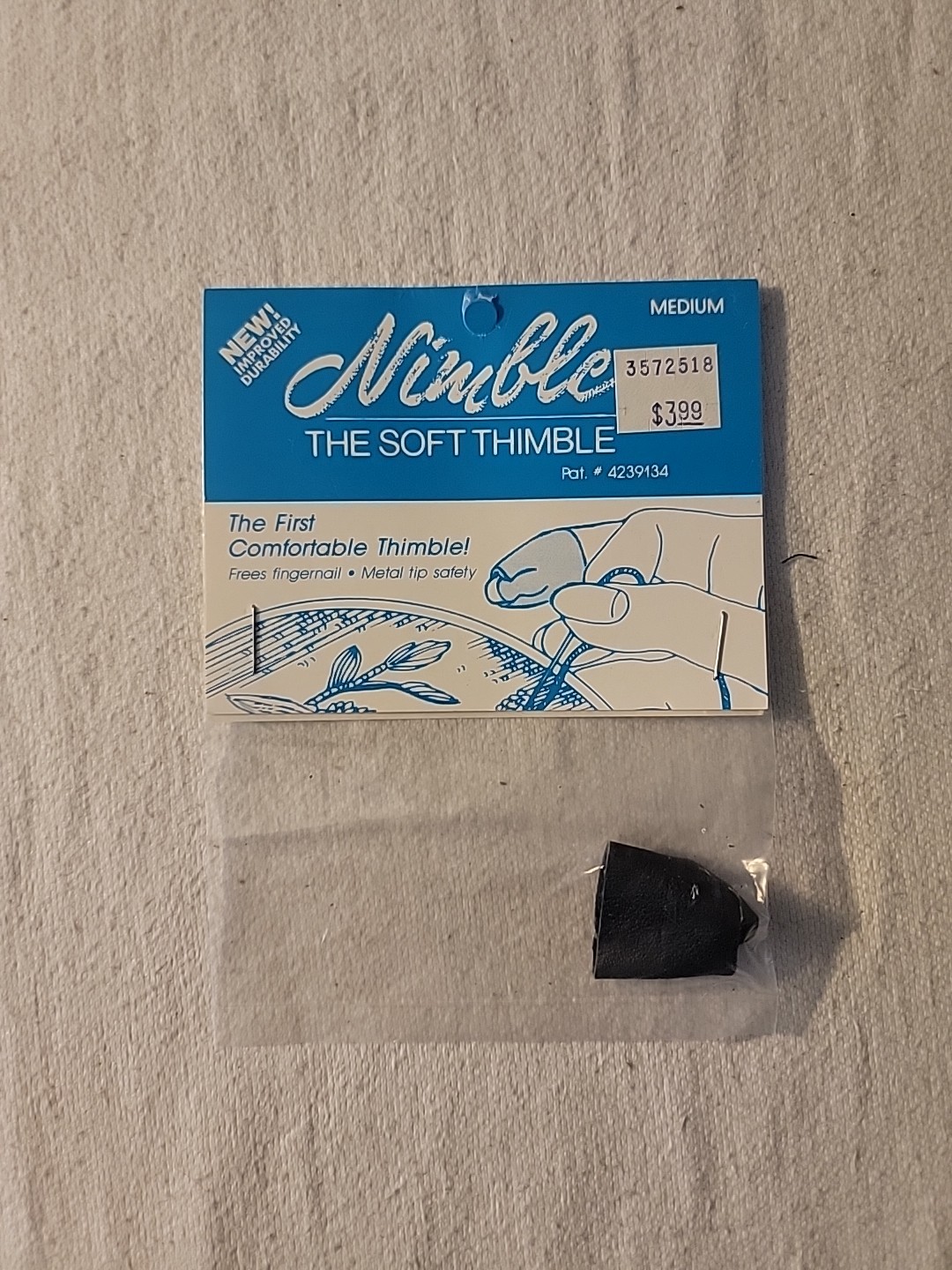 New Nimble The Soft Thimble Medium By The Nimble Thimble Co.