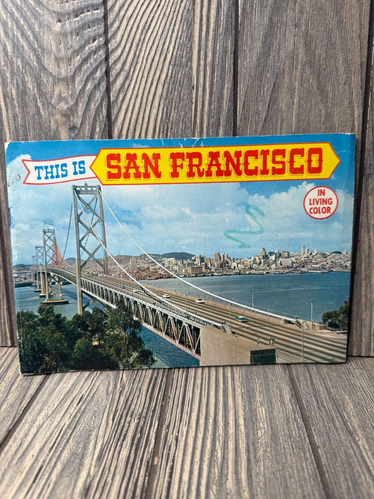 Vintage San Francisco Travel Brochure With Color Photos & Landmarks