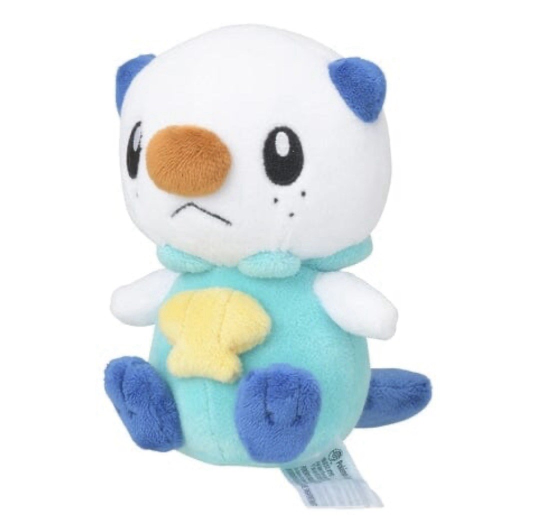 Oshawott Pokemon fit Plush - Pokemon Center Japan
