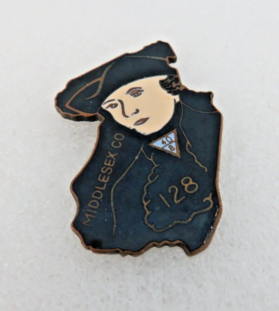 Vintage American Legion Middlesex County NJ Lodge 128 40/8 Enamel Lapel Pin