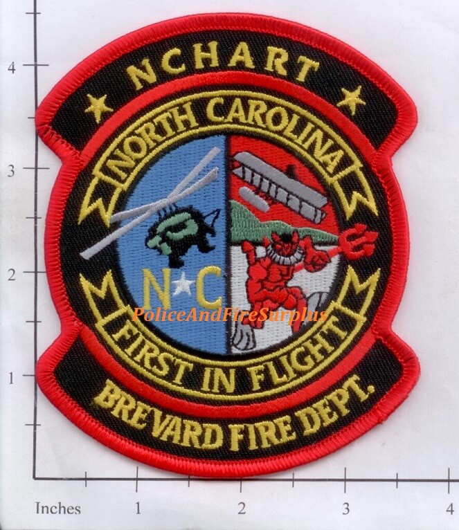North Carolina - Brevard NC High Angle Rescue Team Fire Dept Patch