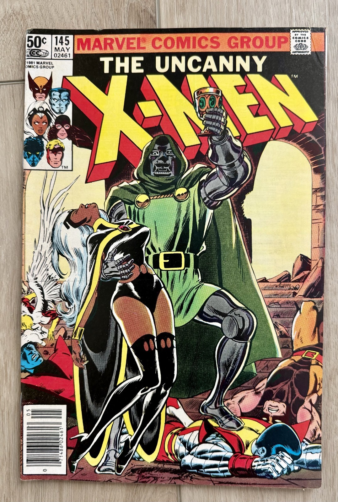 Uncanny X-Men #145 (Marvel 1981) - Very Fine - Newsstand