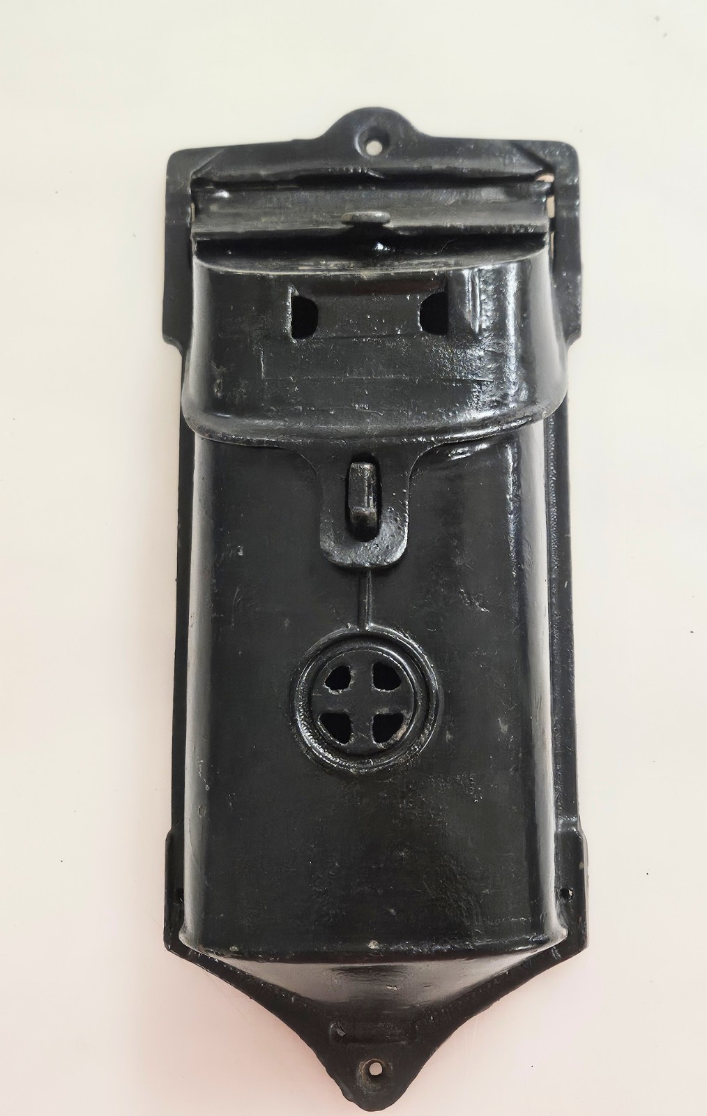 1930's Griswold 106 Cast Iron Wall Mount Mailbox/ Letter Box HTF
